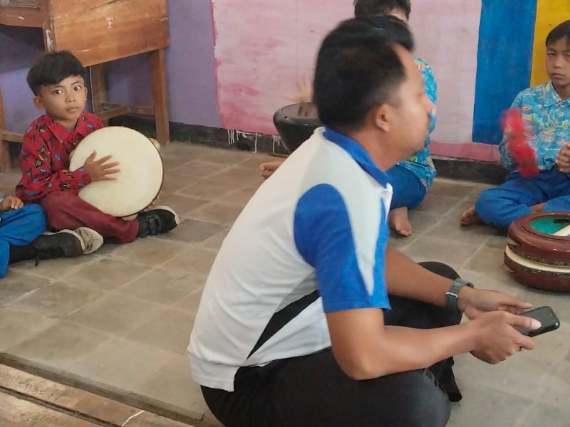 PEMANTAPAN LATIHAN HADRAH UNTUK KEGIATAN PHBI SDN 3 KANDANG