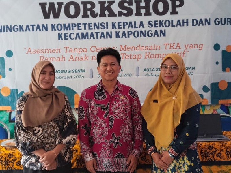 MENGIKUTI WORKSHOP PENINGKATAN KOMPETENSI KEPALA SEKOLAH DAN GURU